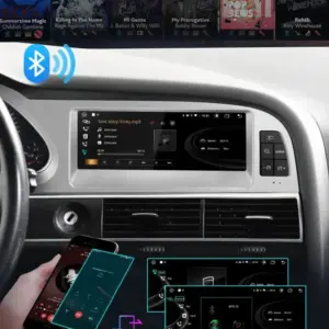Autonavigacio.hu – Rádió navigáció Audi A6 C6 2005-2011 Carplay Android Auto – kép 5