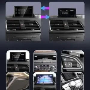 Autonavigacio.hu – Rádió navigáció Audi Q3 2012-2018 DSP 1920*720p CarPlay Android Auto – kép 5