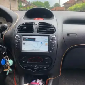 Autonavigacio.hu – Rádió navigáció Peugeot 206 206CC 206SW 2001-2016 Android Auto Carplay – kép 5
