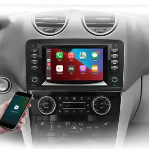 Autonavigacio.hu – Rádiónavigáció Mercedes Benz ml w164 gl x164 android auto carplay – kép 5