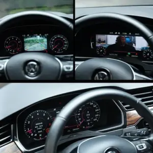 Autonavigacio.hu – 10,25 hüvelykes digitális virtuális FIS LCD műszerfal a Tiguan 2009-2017-hez – kép 5