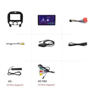 Autonavigacio.hu – Rádió navigáció Mazda 2 2007 - 2014 - CARPlay Android Auto – kép 7