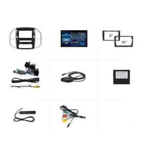 Autonavigacio.hu – Mercedes Benz Vito rádiónavigáció w447 2014–2021 Carplay Android Auto – kép 7