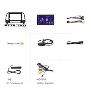 Autonavigacio.hu – Rádió navigáció Hyundai Santa Fe 2 2006 - 2012 - Carplay Android Auto – kép 7