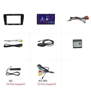 Autonavigacio.hu – Rádió navigáció Mazda 3 BK 2004-2013 Carplay Android Auto – kép 7