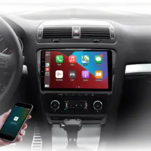 Autonavigacio.hu – Rádió navigációs skoda octavia 2 A5, 2006 - 2013 Android Auto Carplay – kép 8