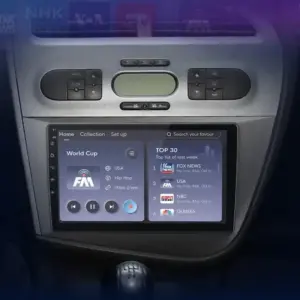 Autonavigacio.hu – Rádió navigációs ülés Leon MK2 2005-2012 Carplay Android Auto – kép 8