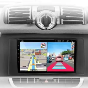 Autonavigacio.hu – Rádió navigáció Smart Forwo 2005 - 2010 Android Auto GPS Carplay – kép 8