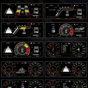 Autonavigacio.hu – Audi TT 12,3 hüvelykes digitális 2008-2015 LCD tábla virtuális műszerfal FIS – kép 8