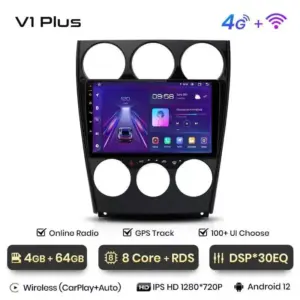 Autonavigacio.hu – Rádió navigáció Mazda 6 2004-2007 Carplay Android Auto – kép 8