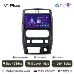 Autonavigacio.hu – Rádió navigáció Suzuki Jimny 3 2005 - 2019 Carplay Android Auto – kép 9