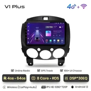 Autonavigacio.hu – Rádió navigáció Mazda 2 2007 - 2014 - CARPlay Android Auto – kép 9