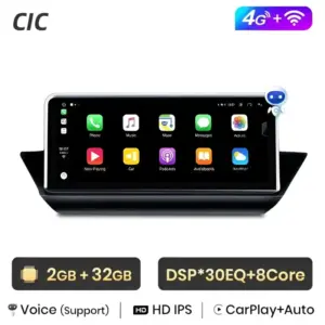 Autonavigacio.hu – Rádió navigáció BMW X1 E84 2009-2015 CarPlay DSP Android Auto – kép 9