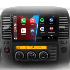 Autonavigacio.hu – Navigációs rádió Nissan Navara 2006-2012 Android Auto Carplay – kép 9