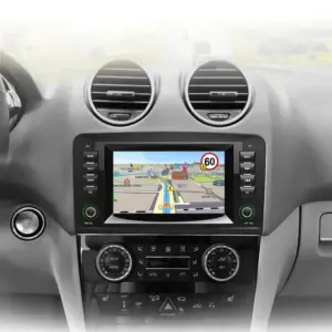 Autonavigacio.hu – Rádiónavigáció Mercedes Benz ml w164 gl x164 android auto carplay – kép 9
