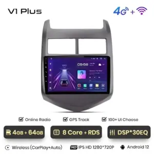 Autonavigacio.hu – Rádió navigáció Chevrolet Aveo 2 2011-2013 Android Auto Carplay – kép 9