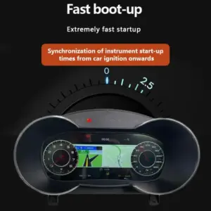 Autonavigacio.hu – Audi TT 12,3 hüvelykes digitális 2008-2015 LCD tábla virtuális műszerfal FIS – kép 9