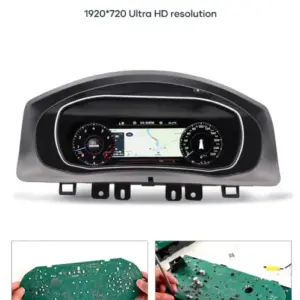 Autonavigacio.hu – 10,25 hüvelykes digitális virtuális FIS LCD műszerfal a Tiguan 2009-2017-hez – kép 9