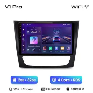 Autonavigacio.hu – Rádiónavigáció Mercedes Benz e w211 e300 2002-2010 Android Auto Carplay – kép 10