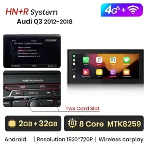 Autonavigacio.hu – Rádió navigáció Audi Q3 2012-2018 Carplay Android Auto – kép 10
