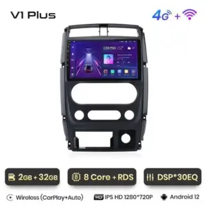 Autonavigacio.hu – Rádió navigáció Suzuki Jimny 3 2005 - 2019 Carplay Android Auto – kép 11