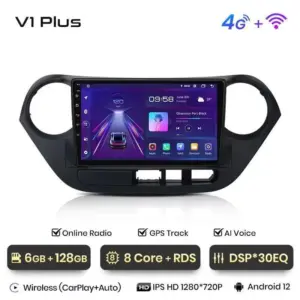 Autonavigacio.hu – Rádió navigáció Hyundai Grand i10 2013 - 2016 Carplay Android Auto – kép 11