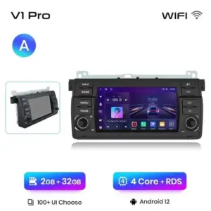 Autonavigacio.hu – Rádió navigáció BMW 3 E46 CarPlay Android Auto – kép 11