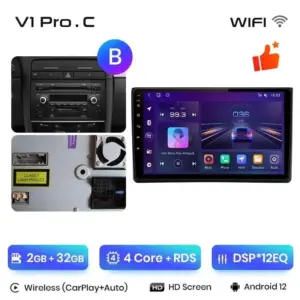 Autonavigacio.hu – Rádió navigáció Audi A4 B6 B7 2000 - 2009 Carplay Android Auto – kép 11