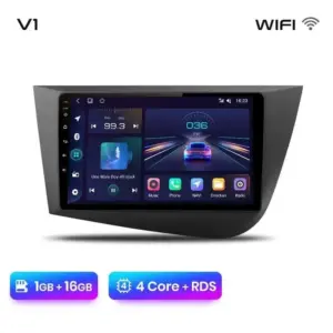 Autonavigacio.hu – Rádió navigációs ülés Leon MK2 2005-2012 Carplay Android Auto – kép 11