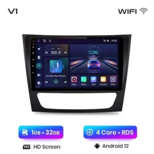 Autonavigacio.hu – Rádiónavigáció Mercedes Benz e w211 e300 2002-2010 Android Auto Carplay – kép 11