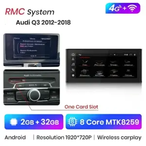 Autonavigacio.hu – Rádió navigáció Audi Q3 2012-2018 Carplay Android Auto – kép 11