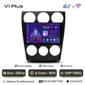 Autonavigacio.hu – Rádió navigáció Mazda 6 2004-2007 Carplay Android Auto – kép 11