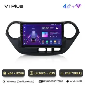 Autonavigacio.hu – Rádió navigáció Hyundai Grand i10 2013 - 2016 Carplay Android Auto – kép 12