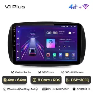 Autonavigacio.hu – Rádió navigáció Mercedes Benz Smart 2016 Carplay Android Auto – kép 12