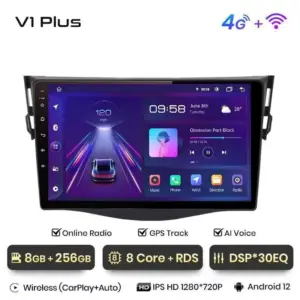 Autonavigacio.hu – Rádió navigáció Toyota RAV 4 2007 - 2011 - CARPlay Android Auto – kép 12