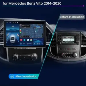 Autonavigacio.hu – Mercedes Benz Vito rádiónavigáció w447 2014–2021 Carplay Android Auto – kép 12