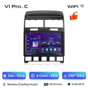 Autonavigacio.hu – Rádió navigáció VW Volkswagen Touareg 2002 - 2010 Carplay Android Auto – kép 12