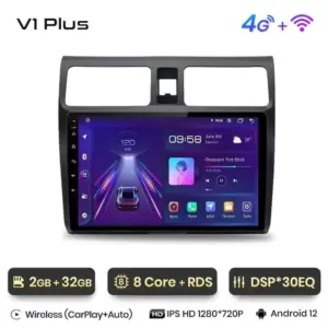 Autonavigacio.hu – Rádió navigáció Suzuki Swift 2003 - 2010 - Carplay Android Auto – kép 12