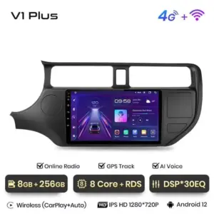 Autonavigacio.hu – Rádió navigáció Kia Rio 2011-2015 Android Auto Carplay – kép 12