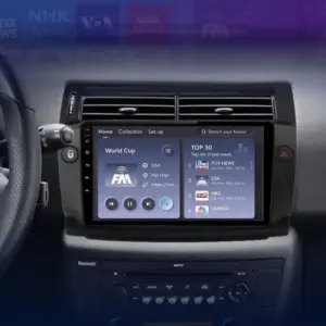 Autonavigacio.hu – Rádió navigáció Citroen C4 2004 - 2009 Android Auto Carplay – kép 12