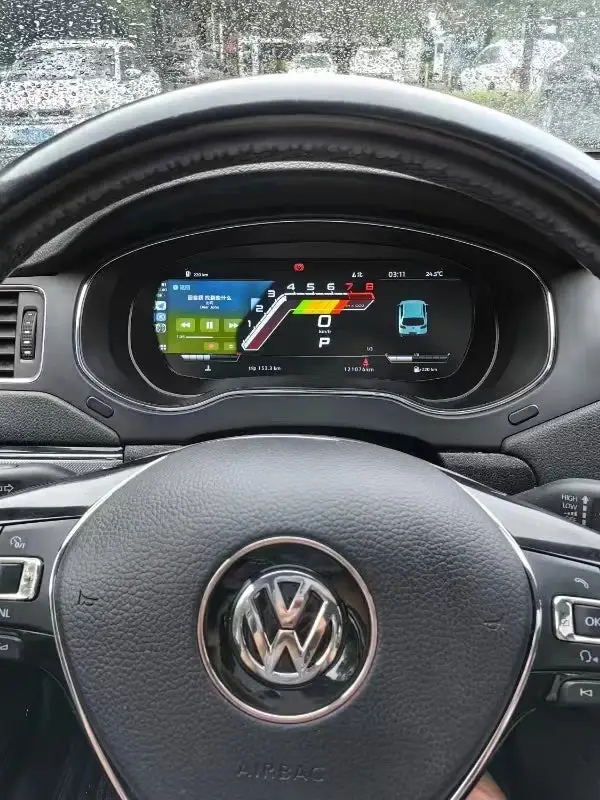 Autonavigacio.hu – 12,3 hüvelykes digitális virtuális pilótafülke FIS műszerfal a VW Scirocco, Jetta, Golf 6 és 7, Passat B8 B7 számára – ké