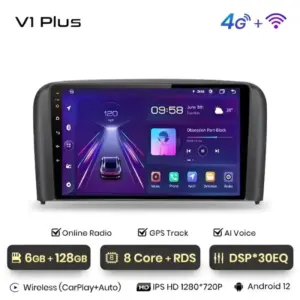 Autonavigacio.hu – Rádió navigáció Volvo S80 1998 - 2006 Carplay Android Auto – kép 13