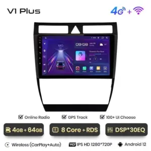 Autonavigacio.hu – Rádió navigáció Audi A6 C5 1997-2004 Carplay Android Auto – kép 13