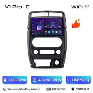 Autonavigacio.hu – Rádió navigáció Suzuki Jimny 3 2005 - 2019 Carplay Android Auto – kép 13