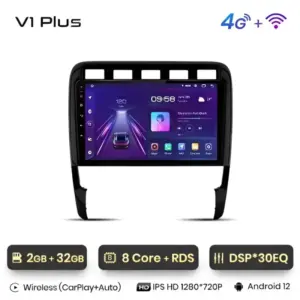 Autonavigacio.hu – Rádió navigáció Porsche Cayenne 2002 - 2010 - Carplay Android Auto – kép 13