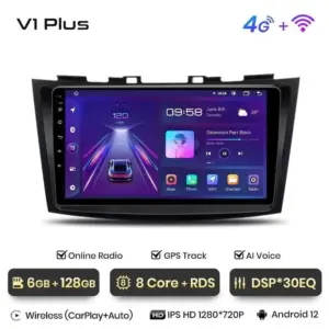 Autonavigacio.hu – Rádió navigáció Suzuki Swift 4 2011 - 2017 Carplay Android Auto – kép 13