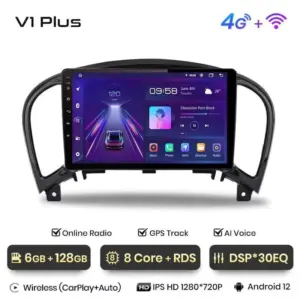 Autonavigacio.hu – Rádió navigáció Nissan Juke 2010 - 2014 Carplay Android Auto – kép 13