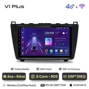 Autonavigacio.hu – Rádió navigáció Mazda 6 GH 2007 - 2012 - CARPLAY Android Auto – kép 13