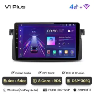 Autonavigacio.hu – Rádió navigáció BMW 3 E46 Android Auto Carplay – kép 13