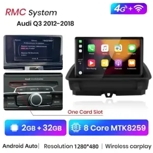 Autonavigacio.hu – Rádió navigáció Audi Q3 2012-2018 DSP 1920*720p CarPlay Android Auto – kép 13